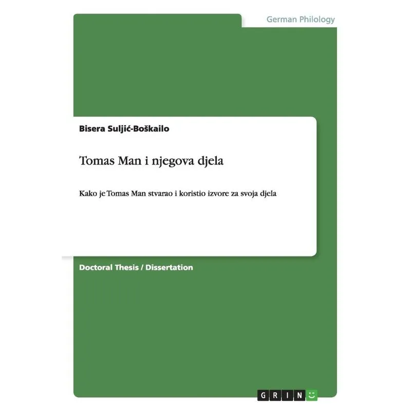 Tomas Man i njegova djela