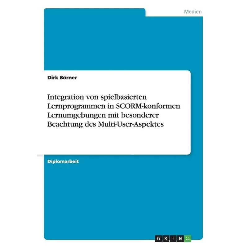 Integration von spielbasierten Lernprogrammen in SCORM-konf