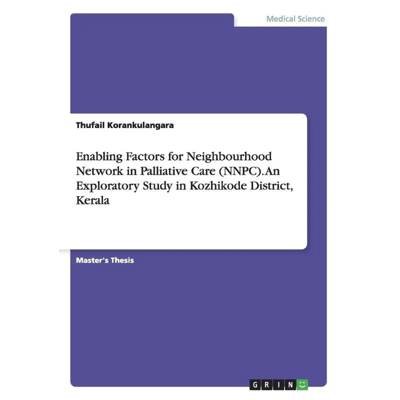 Enabling Factors for Neighbourhood Network in Palliative Ca