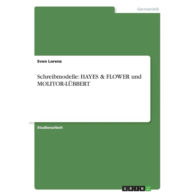 Schreibmodelle