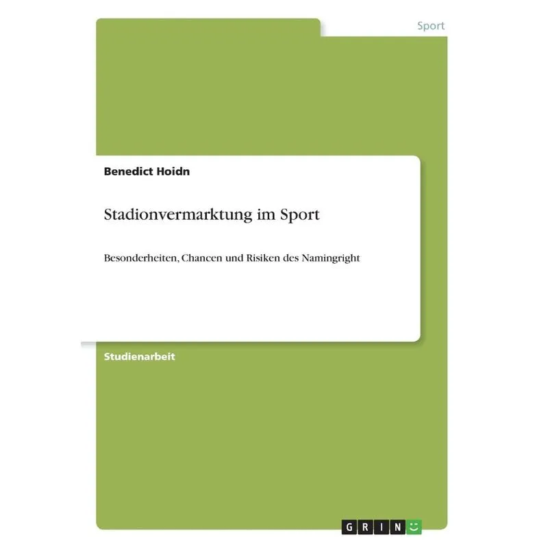 Stadionvermarktung im Sport