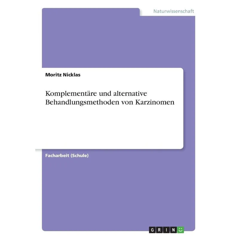 Komplementäre und alternative Behandlungsmethoden von Karzi