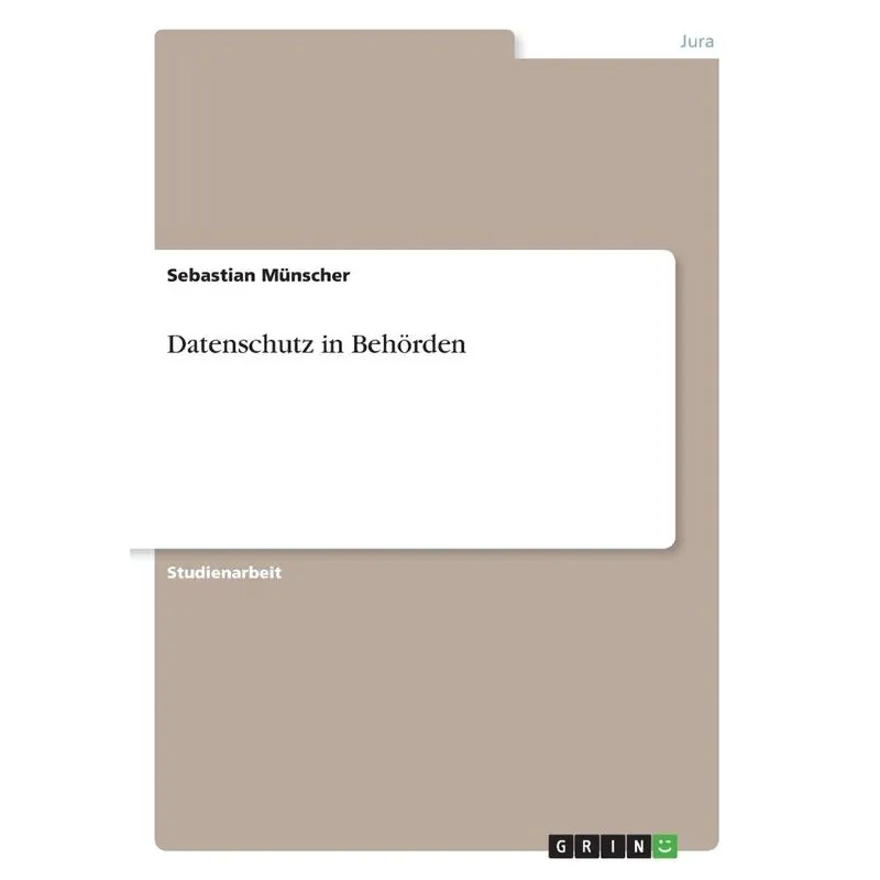 Datenschutz in Behörden