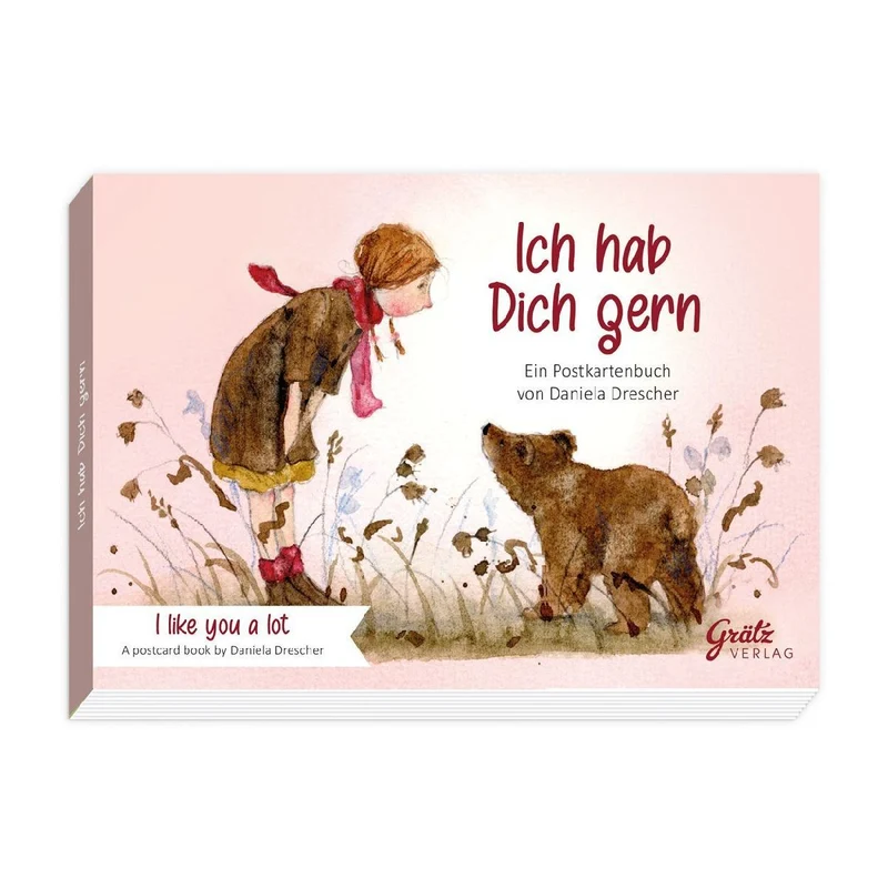 Postkartenbuch Ich hab dich gern