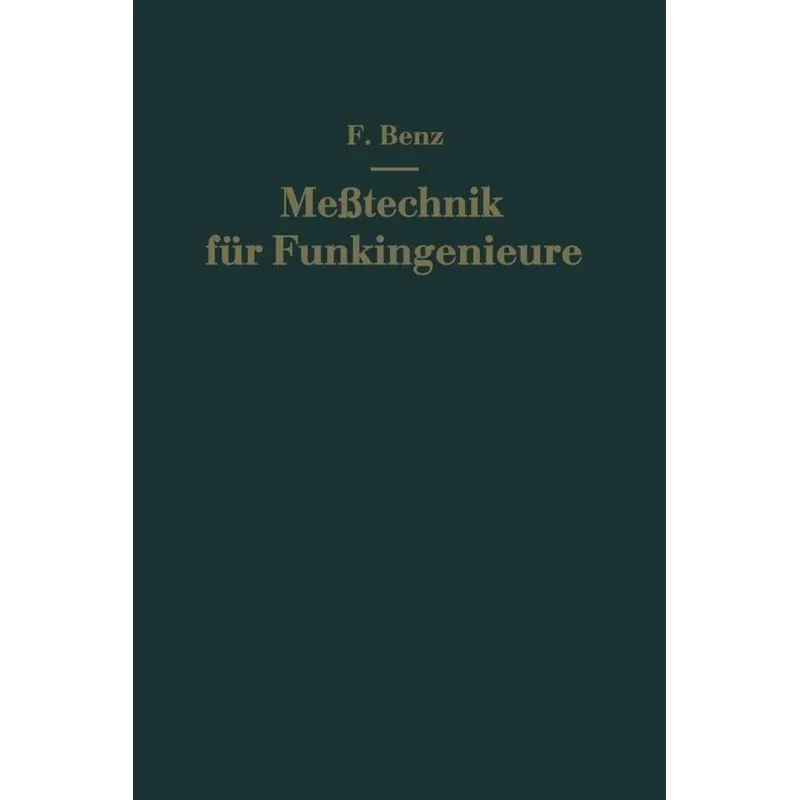 Meßtechnik für Funkingenieure