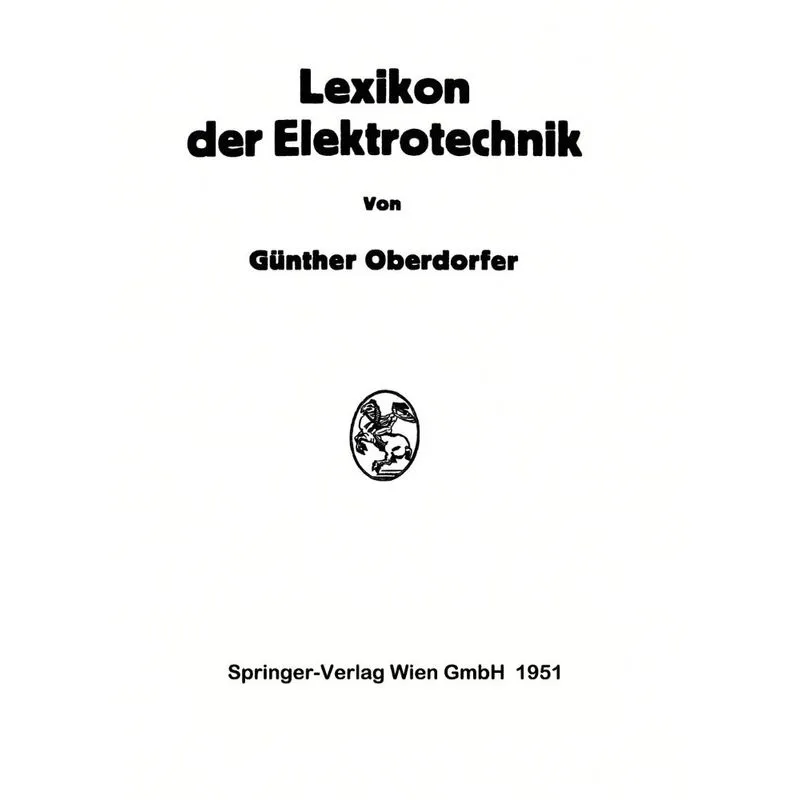 Lexikon der Elektrotechnik