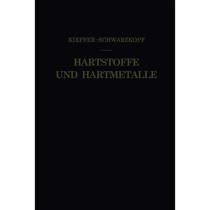Hartstoffe und Hartmetalle