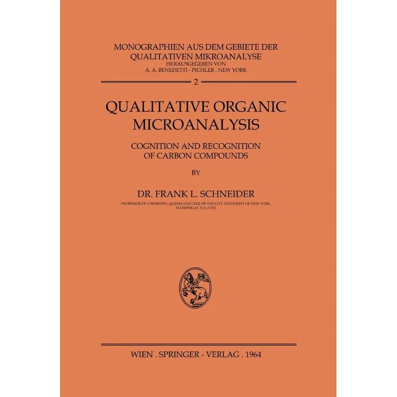 Qualitative Organic Microanalysis