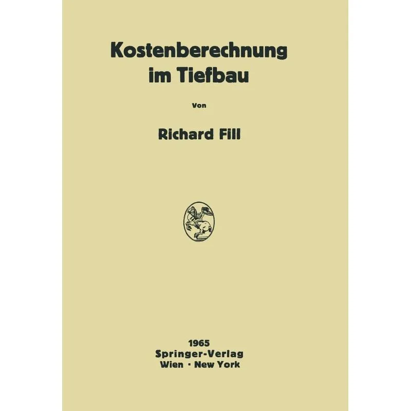 Kostenberechnung im Tiefbau