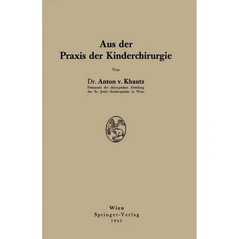 Aus der Praxis der Kinderchirurgie