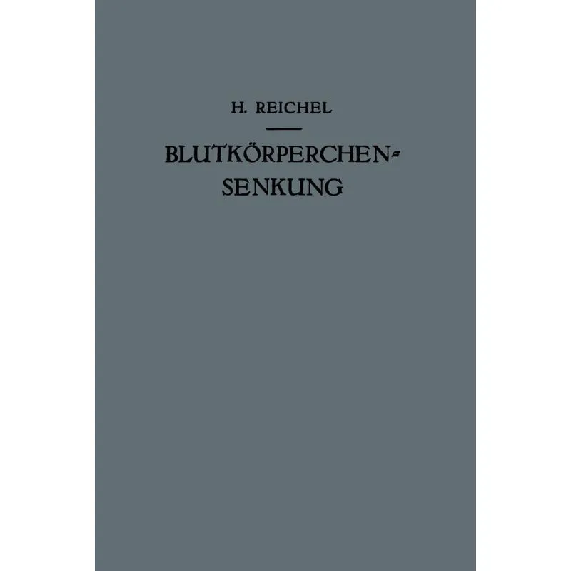 Blutkörperchensenkung