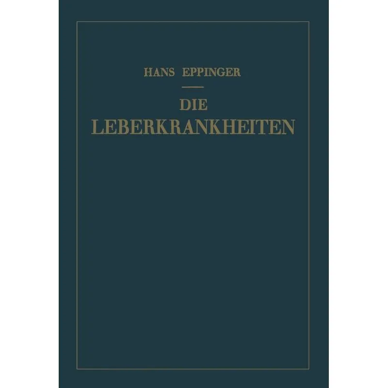 Die Leberkrankheiten