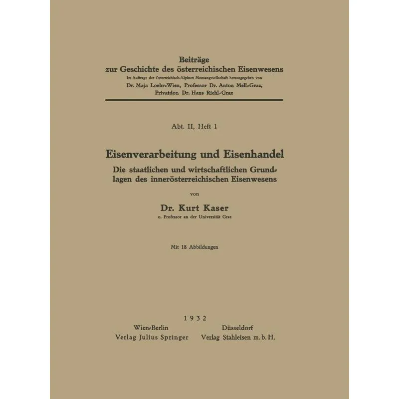 Eisenverarbeitung Und Eisenhandel