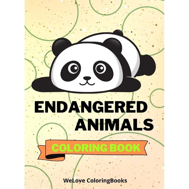 Endangered Animals Coloring Book