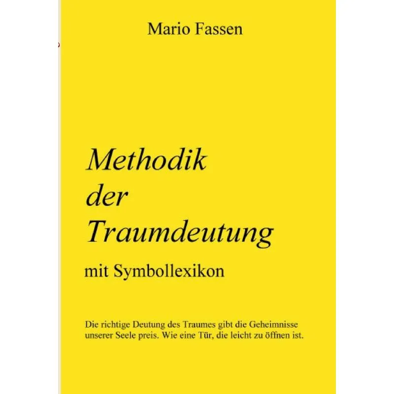 Methodik Der Traumdeutung
