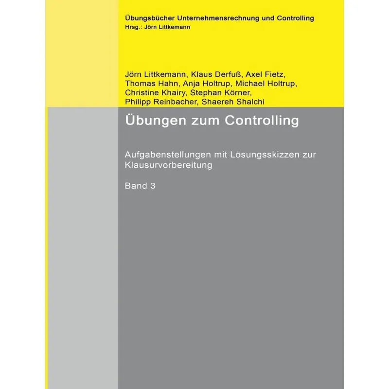 Übungen zum Controlling, Band 3