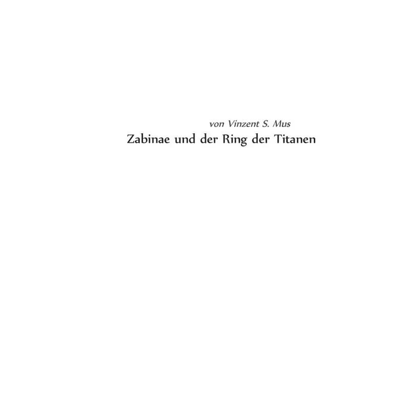 Zabinae und der Ring der Titanen