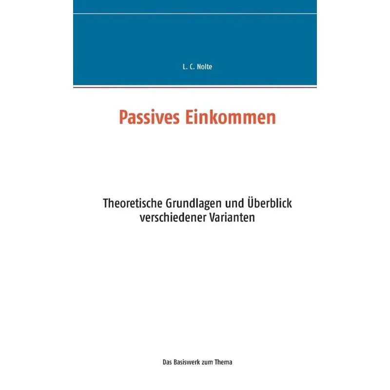 Passives Einkommen