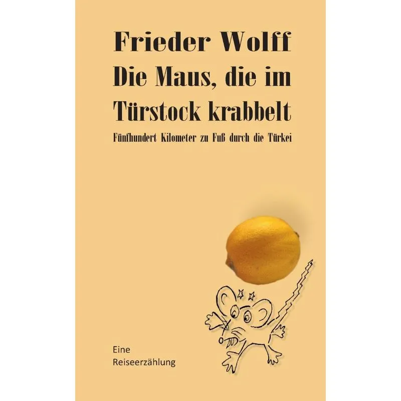 Die Maus, die im Türstock krabbelt