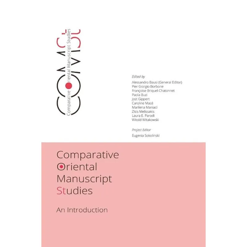 Comparative Oriental Manuscript Studies