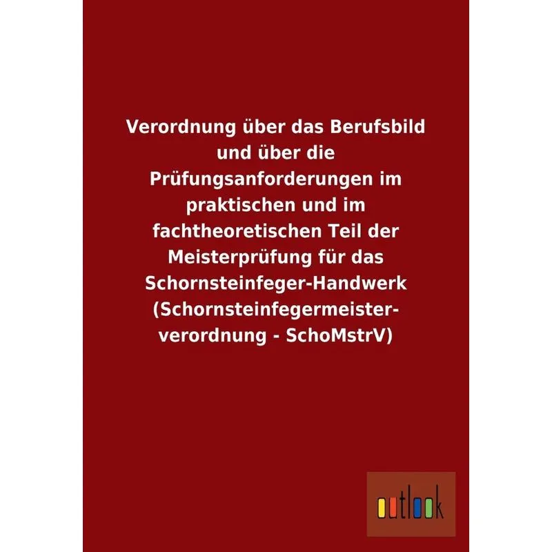 Verordnung über das Berufsbild und über die Prüfungsanforde