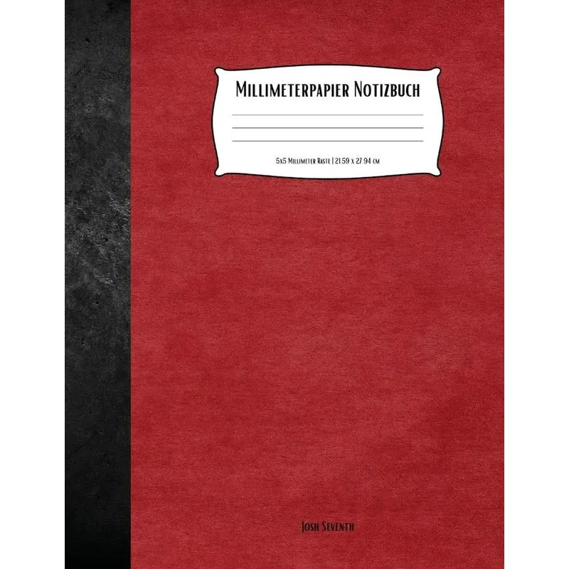 Millimeterpapier Notizbuch