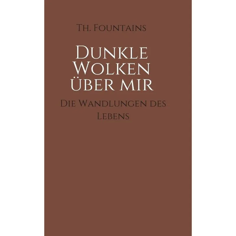 Dunkle Wolken über mir