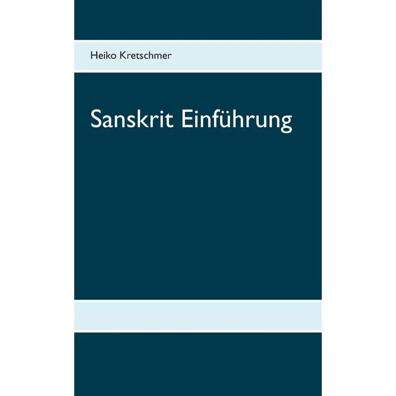Sanskrit Einführung