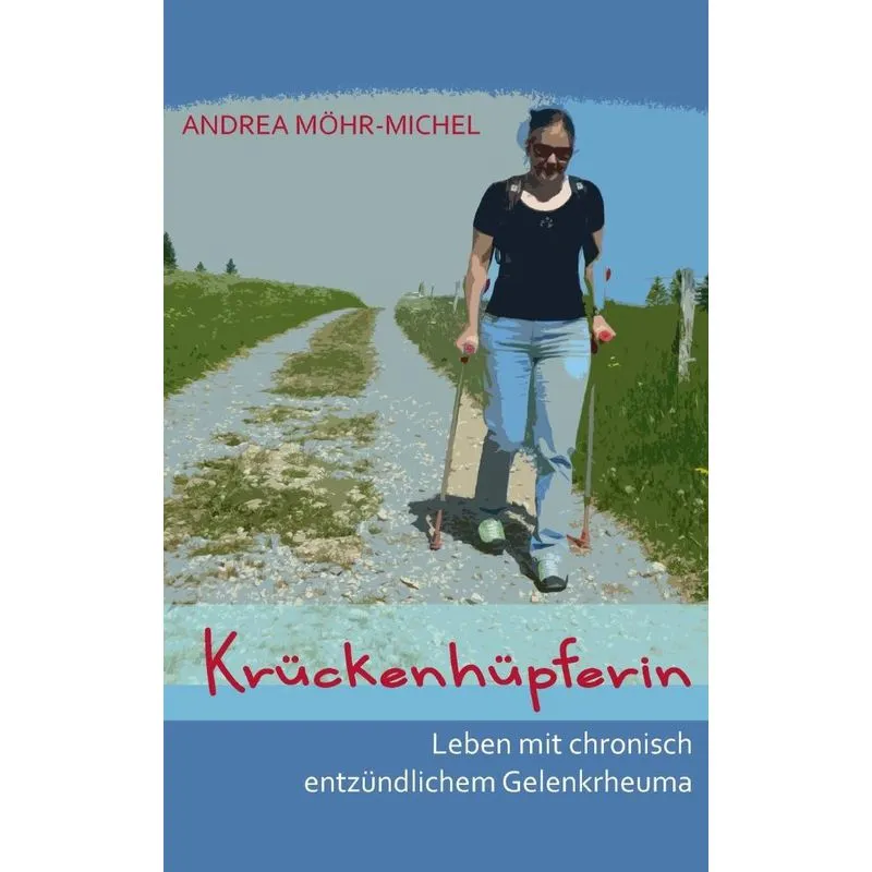 Krückenhüpferin