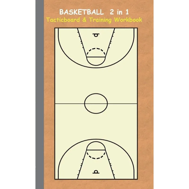 Basketball 2 in 1 Tacticboard and Training Workbook