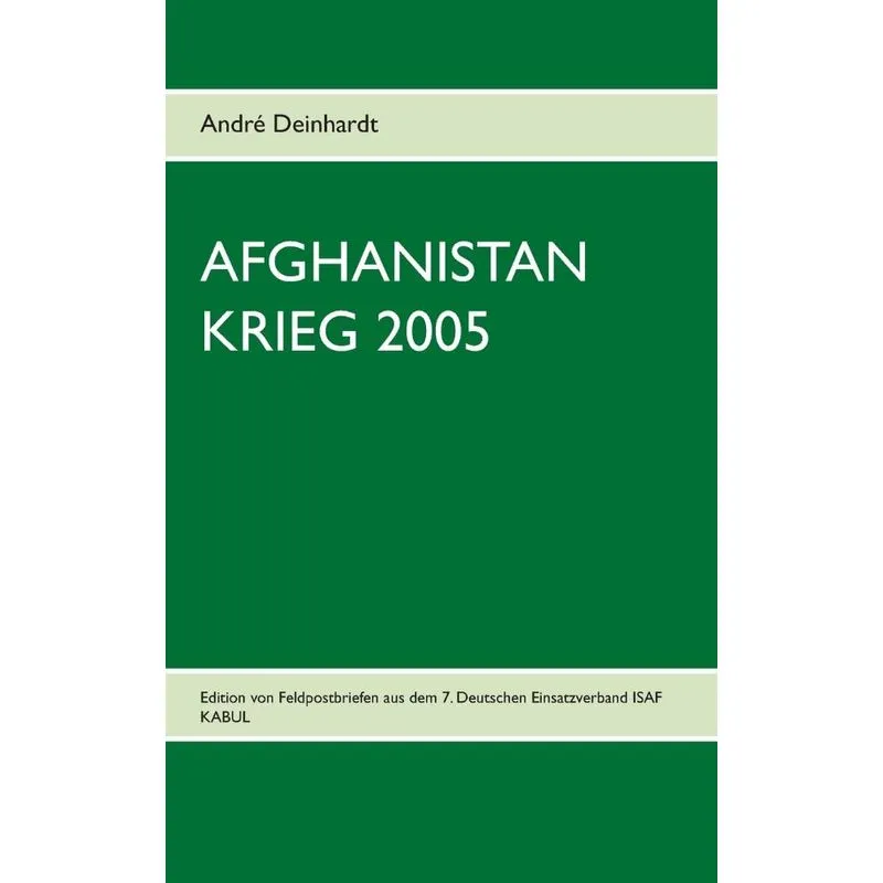 Afghanistan Krieg 2005