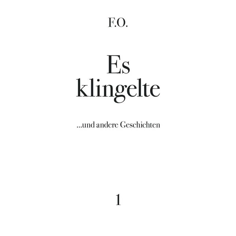Es klingelte