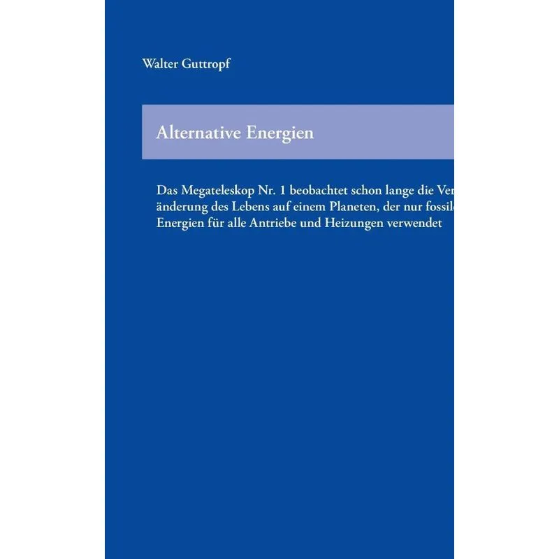 Alternative Energien