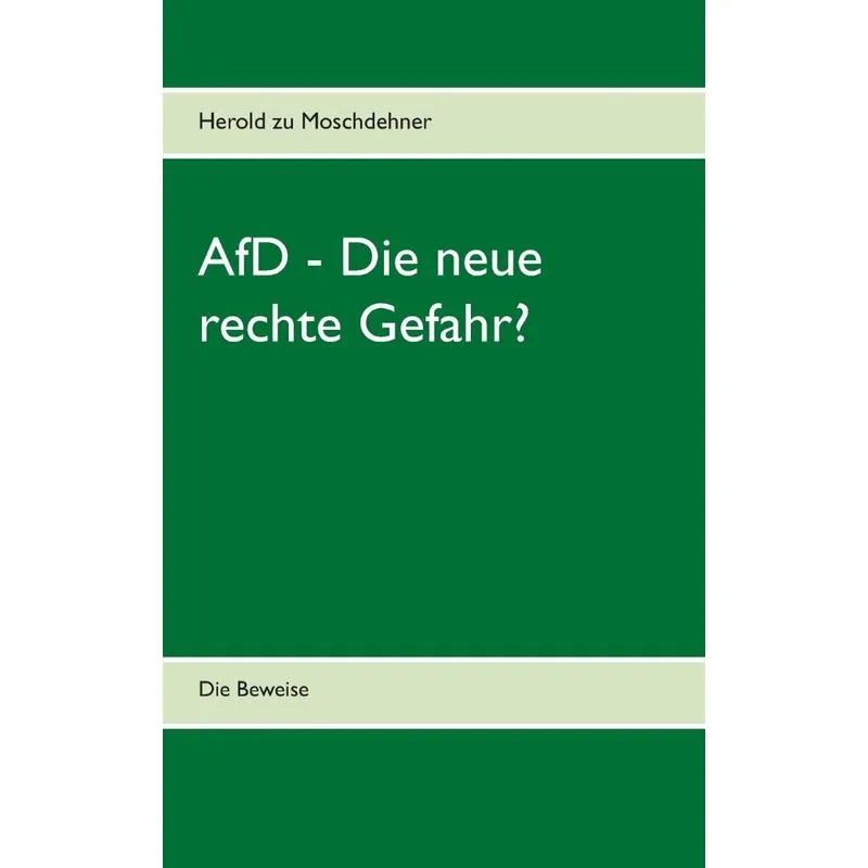 AfD - Die neue rechte Gefahr?