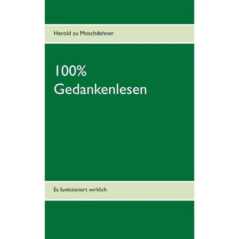 100% Gedankenlesen