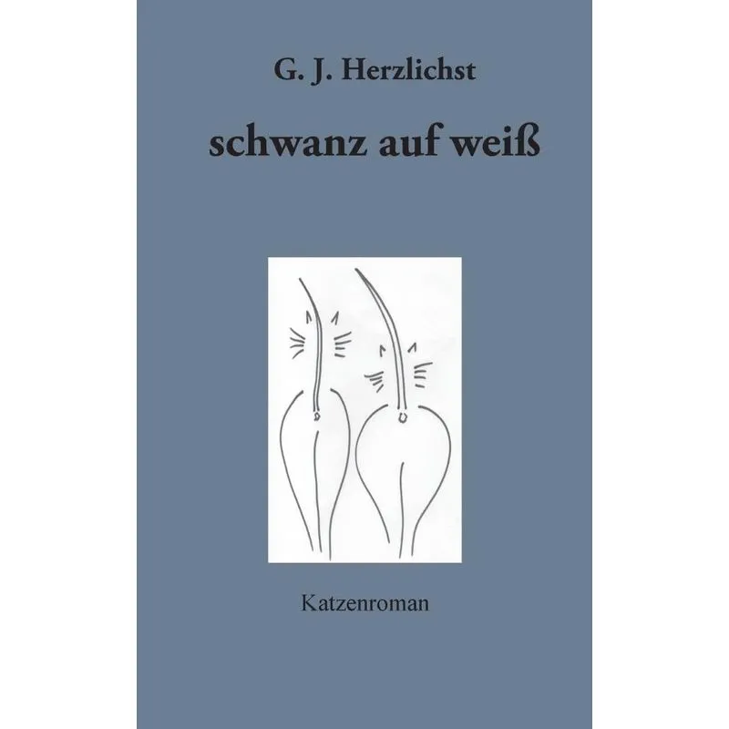 Schwanz auf weiß