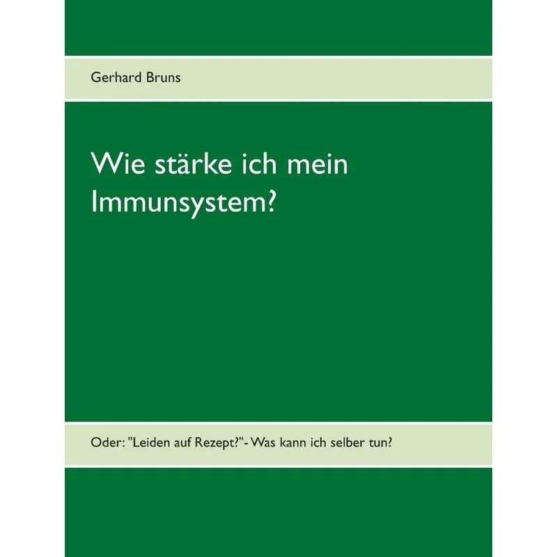 Wie stärke ich mein Immunsystem?