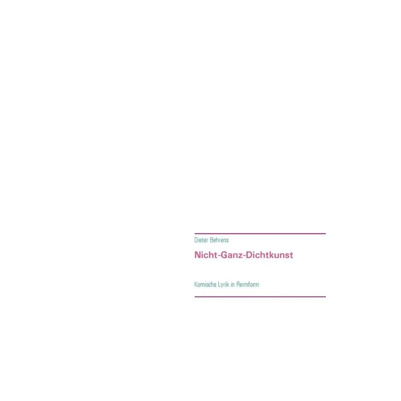 Nicht-Ganz-Dichtkunst