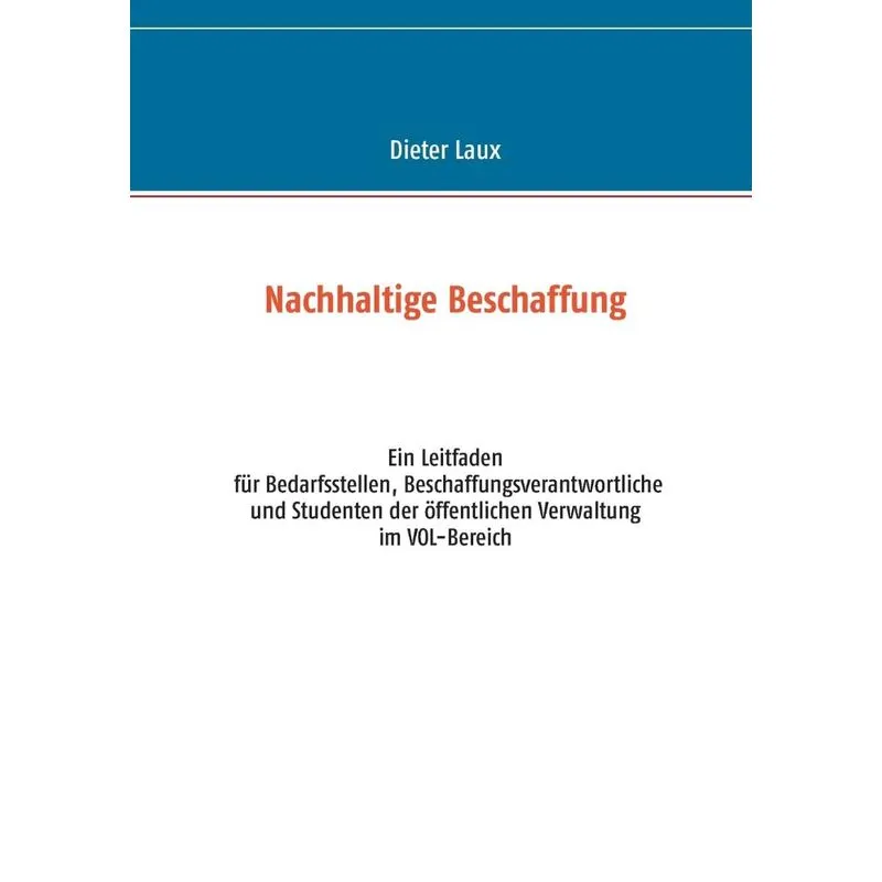 Nachhaltige Beschaffung