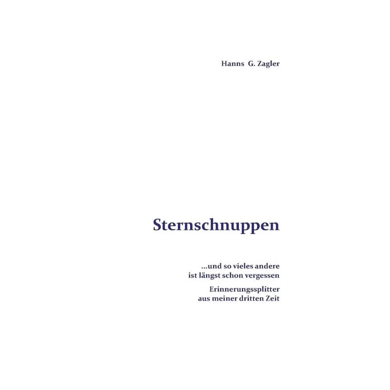 Sternschnuppen