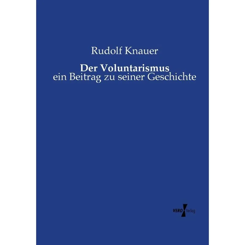 Der Voluntarismus