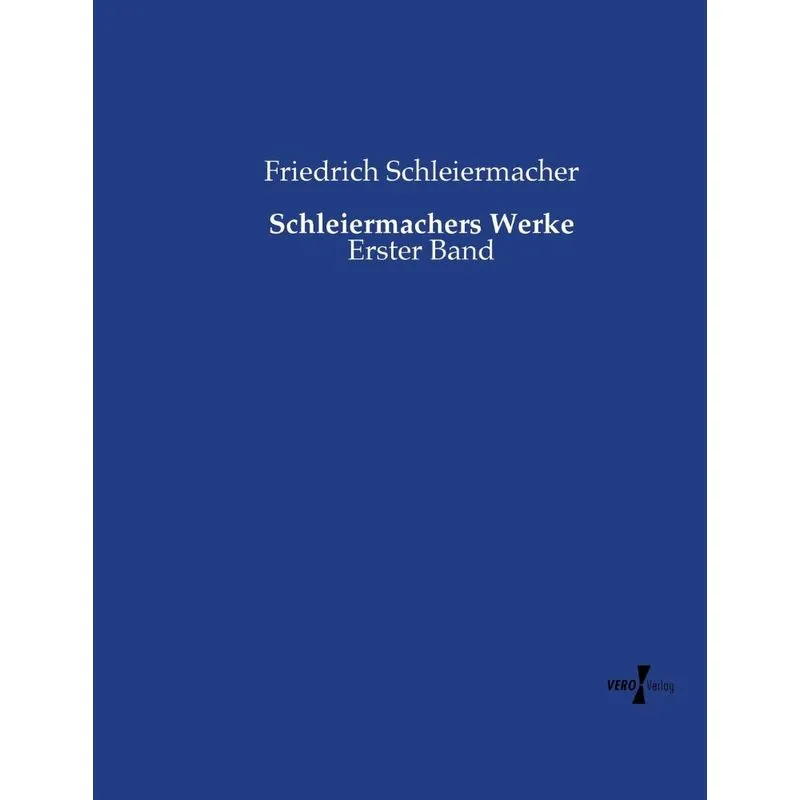 Schleiermachers Werke