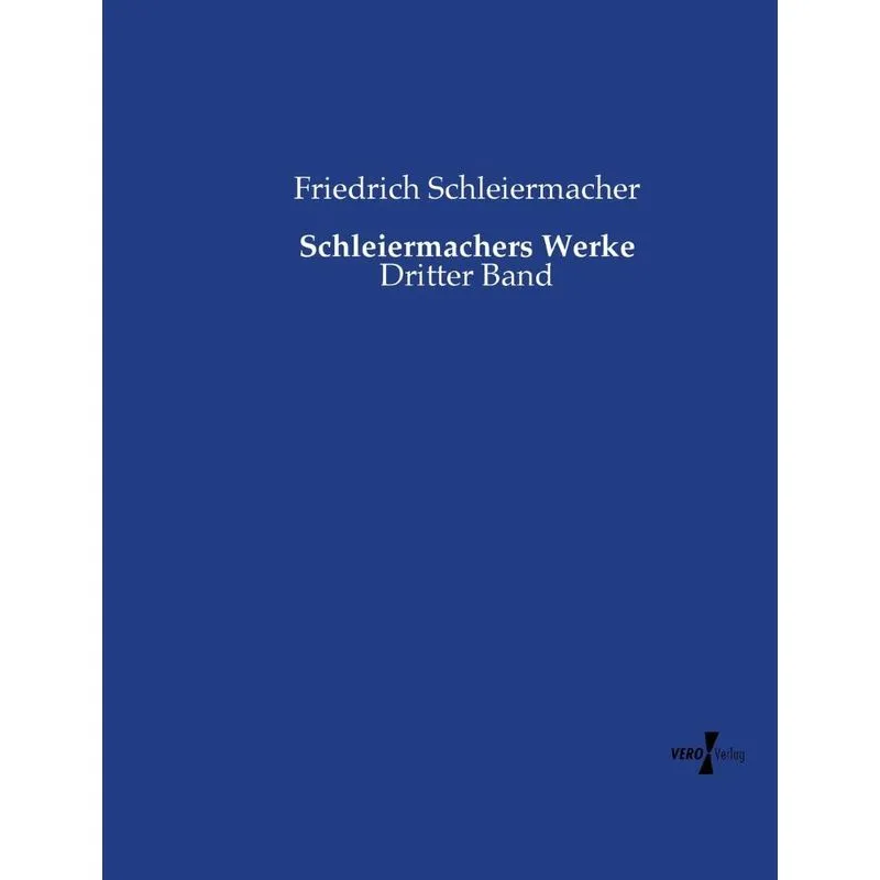 Schleiermachers Werke