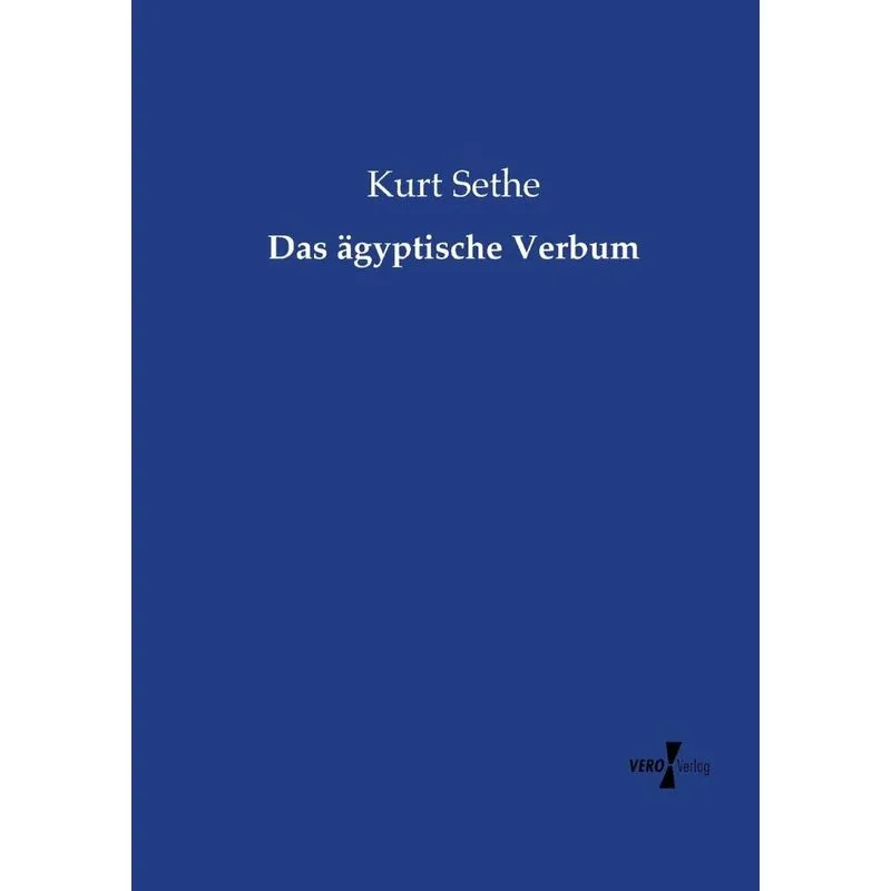 Das ägyptische Verbum