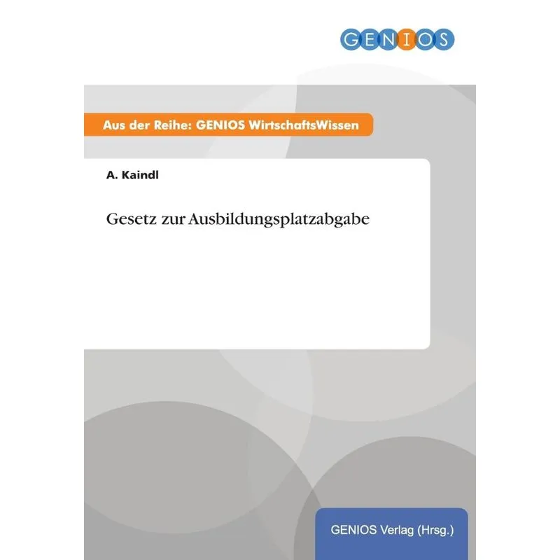 Gesetz zur Ausbildungsplatzabgabe
