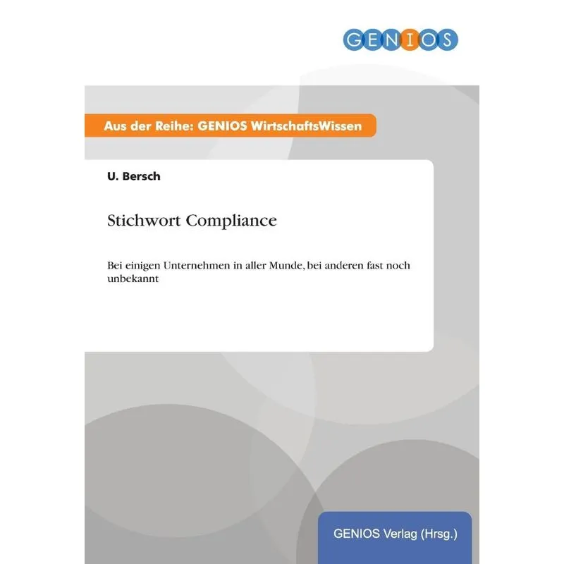 Stichwort Compliance