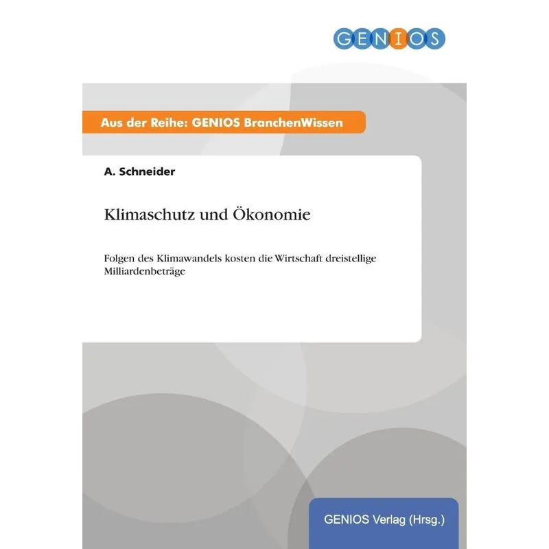Klimaschutz und Ökonomie