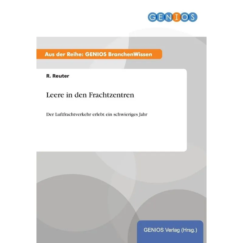 Leere in den Frachtzentren