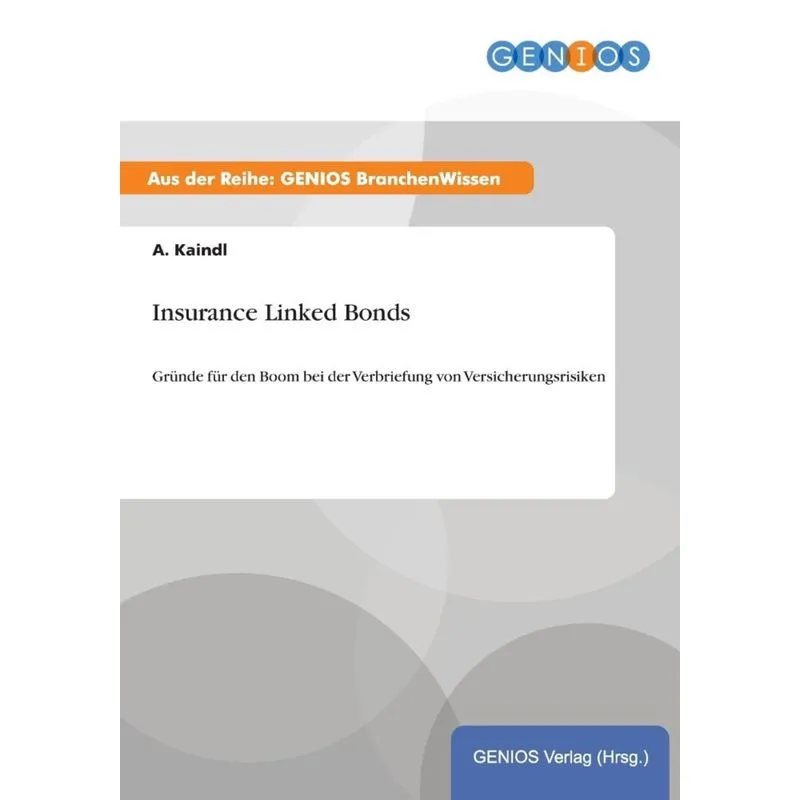 Insurance Linked Bonds