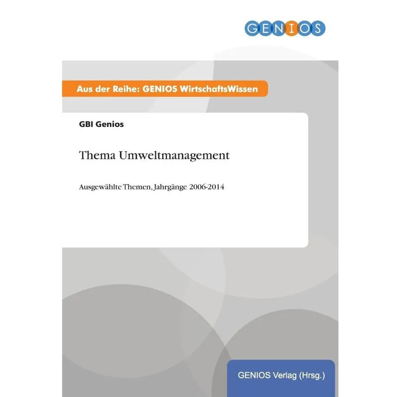 Thema Umweltmanagement